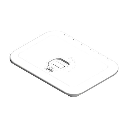 Sea-Dog Triple Lock Rectangular Marine Hatch - 10" x 14" - White 336520-3